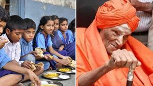  ಮಧ್ಯಾಹ್ನದ ಬಿಸಿಯೂಟ ಯೋಜನೆಗೆ ಡಾ. ಶಿವಕುಮಾರ ಸ್ವಾಮೀಜಿ ಹೆಸರು ಘೋಷಣೆ