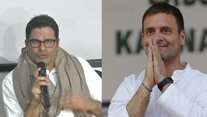 ಕಾಂಗ್ರೆಸ್ ಸೇರ್ಪಡೆ ಗುಮಾನಿ ನಡುವೆ ಪ್ರಶಾಂತ್ ಕಿಶೋರ್ ಮತ್ತು ಗಾಂಧಿ ಭೇಟಿ