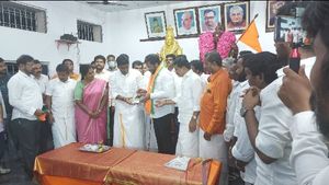 Breaking; ಡಿಎಂಕೆ ಸಂಸದನ ಪುತ್ರ ಬಿಜೆಪಿ ಸೇರ್ಪಡೆ! 