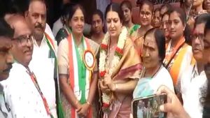 ದಾವಣಗೆರೆ ಪಾಲಿಕೆ ಉಪ ಚುನಾವಣೆ; ಶಾಮನೂರು ಸೊಸೆ ಪ್ರಚಾರ 