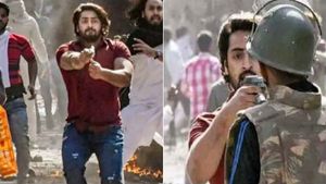 ಪೊಲೀಸರಿಗೆ ಬಂದೂಕು ತೋರಿಸಿದ್ದ ಶಾರುಖ್‌ ಪಠಾಣ್‌ಗೆ ಭರ್ಜರಿ ಸ್ವಾಗತ 