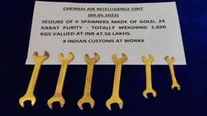 ಬಂಗಾರದ ಸ್ಪ್ಯಾನರ್‌ ಮೂಲಕ ಕಳ್ಳ ಸಾಗಣೆ ಪ್ರಯತ್ನ: ಏರ್‌ಪೋರ್ಟ್‌ನಲ್ಲಿ ಬಂಧನ