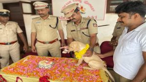 ಸಿನಿಮಾ ಸ್ಫೂರ್ತಿ: ಮಂಗಳೂರು ಶ್ವಾನ ದಳದ ನಾಯಿಮರಿಗೆ ಚಾರ್ಲಿ ಹೆಸರು