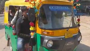 ವೈರಲ್: ಒಂದು ಆಟೋ ಒಂದು ಕುಟುಂಬ 27 ಪ್ರಯಾಣಿಕರು - ಪೊಲೀಸರು ಶಾಕ್ 