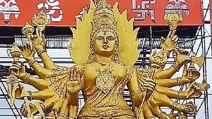 ಜುಲೈ 31ರಂದು ವಿಶ್ವದ ಎತ್ತರದ ಪಂಚ ಲೋಹದ ಚಾಮುಂಡೇಶ್ವರಿ ಪ್ರತಿಮೆಗೆ ಮಹಾಮಸ್ತಾಭಿಷೇಕ 