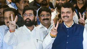 Breaking: ಮಹಾರಾಷ್ಟ್ರದಲ್ಲಿ ಬಿಜೆಪಿಗೆ 25, ಶಿಂಧೆ ಬಣದ 13 ಶಾಸಕರಿಗೆ ಮಂತ್ರಿಗಿರಿ 