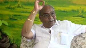  ಸಿದ್ದರಾಮಯ್ಯ ಸುಳ್ಳು ಹೇಳಿಕೆ ಕೊಡುವುದನ್ನು ಮೊದಲು ನಿಲ್ಲಿಸಬೇಕು: ಉಮೇಶ್‌ ಕತ್ತಿ 