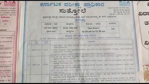 ಕೆಪಿಟಿಸಿಎಲ್‌ ಕಿರಿಯ ಸಹಾಯಕ ಹುದ್ದೆ ಪರೀಕ್ಷೆ ಪ್ರಶ್ನೆ ಪತ್ರಿಕೆ ಸೋರಿಕೆ, ಗದಗದಲ್ಲಿ ಅಪ್ಪ, ಮಗನಿಂದಲೇ ಡೀಲ್‌