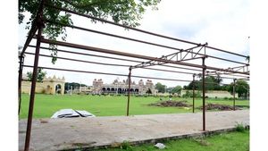  ದಸರಾ ಮಹೋತ್ಸವಕ್ಕೆ ತಯಾರಿ: ಮಾವುತರು, ಕಾವಾಡಿಗರಿಗೆ 42 ಶೆಡ್ ನಿರ್ಮಾಣ 