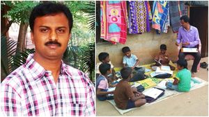 ಚಿತ್ರದುರ್ಗದ ಶಿಕ್ಷಕ ಉಮೇಶ್‌ಗೆ ರಾಷ್ಟ್ರಮಟ್ಟದ ಪ್ರಶಸ್ತಿ 