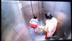 ಘಾಜಿಯಾಬಾದ್: ಲಿಫ್ಟ್‌ನಲ್ಲಿ ಮಗುವಿಗೆ ಕಚ್ಚಿದ ನಾಯಿ