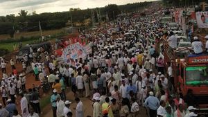 ಮೊಡ ಕವಿದ ವಾತಾವರಣದಲ್ಲೇ ಮುಂದುವರಿದ ರಾಹುಲ್ ಗಾಂಧಿ ಭಾರತ್ ಜೋಡೊ ಪಾದಯಾತ್ರೆ,