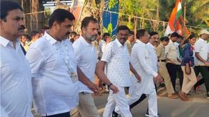 ಭಾರತ್ ಜೋಡೋ ಯಾತ್ರೆಯಲ್ಲಿ ಹೆಜ್ಜೆ ಹಾಕಿದ ಜೆಡಿಎಸ್ ಶಾಸಕ!