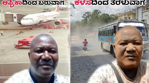  ಕಳಸದ ರಸ್ತೆ ಅವ್ಯವಸ್ಥೆ ಬಗೆಗಿನ ವ್ಯಂಗ್ಯ ಚಿತ್ರಗಳು ವೈರಲ್‌ 