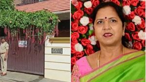 ಗಾಯತ್ರಿ ಶಾಂತೇಗೌಡ ಮನೆ ಮೇಲೆ ಐಟಿ ದಾಳಿ: ಸಿ.ಟಿ ರವಿ ಹುನ್ನಾರ ಎಂದ ಕಾಂಗ್ರೆಸ್‌ ಕಾರ್ಯಕರ್ತರು