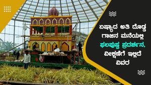 ದಾವಣಗೆರೆ: ಏಷ್ಯಾದ ಅತಿ ದೊಡ್ಡ ಗಾಜಿನ ಮನೆಯಲ್ಲಿ ಫಲಪುಷ್ಪ ಪ್ರದರ್ಶನ, ವೀಕ್ಷಣೆಗೆ ಇಲ್ಲಿದೆ ವಿವರ 