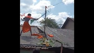 ಶ್ರೀರಂಗಪಟ್ಟಣದಲ್ಲಿ ಹಸಿರು ಧ್ವಜ ಕಿತ್ತೆಸೆದ ಆರೋಪಿ ವಿರುದ್ಧ ಪೊಲೀಸ್ ಕ್ರಮ