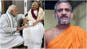 ಪ್ರಧಾನಿ ಮೋದಿ ತಾಯಿ ಹೀರಾಬೆನ್‌ ವಿಧಿವಶ: ಮಠಾಧೀಶರ ಸಂತಾಪ