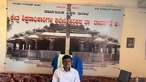 ₹50,000 ಲಂಚಕ್ಕೆ ಬೇಡಿಕೆ: ಲೋಕಾಯುಕ್ತ ಬಲೆಗೆ ಬಿದ್ದ ಹರಿಹರ ಕ್ಷೇತ್ರ ಶಿಕ್ಷಣಾಧಿಕಾರಿ 