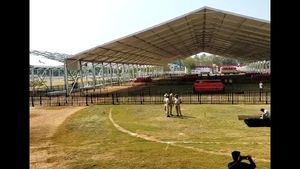 ಯುವಜನೋತ್ಸವ ಕಾರ್ಯಕ್ರಮಕ್ಕೆ ಮದುವಣಗಿತ್ತಿಯಂತೆ ಸಿದ್ಧವಾದ ವಾಣಿಜ್ಯ ನಗರಿ ಹುಬ್ಬಳ್ಳಿ