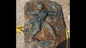 ಚಿತ್ರದುರ್ಗ: ಕಣ್ಮರೆಯಾಗಿದ್ದ ರಾಮನ ವಿಗ್ರಹ ವೇದಾವತಿ ನದಿಯಲ್ಲಿ ಪತ್ತೆ