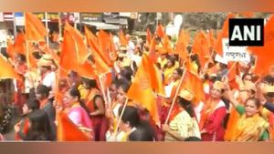 ಧಾರ್ಮಿಕ ಮತಾಂತರ, ಲವ್‌ ಜಿಹಾದ್‌ ಖಂಡಿಸಿ ಬೃಹತ್‌ ಪ್ರತಿಭಟನೆ 