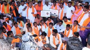  ಯೋಗಿ ಆದಿತ್ಯನಾಥ್‌ಗೆ ಅವಮಾನ ಆರೋಪ: ಮಂಡ್ಯದಲ್ಲಿ ಸಿ.ಎಂ. ಇಬ್ರಾಹಿಂ ವಿರುದ್ಧ ಬಿಜೆಪಿ ಬೃಹತ್ ಪ್ರತಿಭಟನೆ