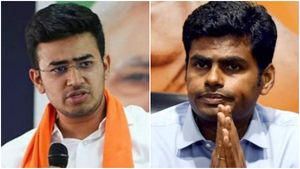 ತೇಜಸ್ವಿ ಸೂರ್ಯ ವಿಮಾನದ ತುರ್ತು ಬಾಗಿಲು ತೆರೆದಿಲ್ಲ, ಇದಕ್ಕೆ ನಾನೇ ಸಾಕ್ಷಿ- ಅಣ್ಣಾಮಲೈ