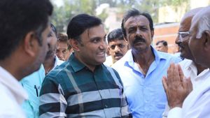  ನನಗಾಗಿ ಒಂದು ತಿಂಗಳು ದುಡಿಯಿರಿ, ಐದು ವರ್ಷ ನಿಮ್ಮ ಸೇವೆ ಮಾಡುವೆ: ಕಾರ್ಯಕರ್ತರಿಗೆ ಕೆ. ಸುಧಾಕರ್ ಮನವಿ
