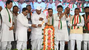 ಆಡಳಿತಾರೂಢ ಬಿಜೆಪಿ '100% ಕಮಿಷನ್' ಸರ್ಕಾರ: ಖರ್ಗೆ 