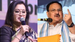 Sumalatha Press Meet : ಪಕ್ಷ ಸೇರ್ಪಡೆ ವದಂತಿ ನಡುವೆ ಬಿಜೆಪಿ ರಾಷ್ಟ್ರಾಧ್ಯಕ್ಷ ಜೆಪಿ ನಡ್ಡಾ ಭೇಟಿಯಾದ ಸಂಸದೆ ಸುಮಲತಾ