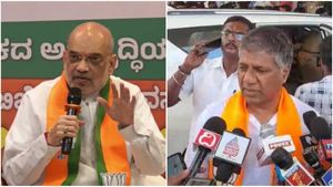 ಹು-ಧಾ ಸೆಂಟ್ರಲ್‌ ಕ್ಷೇತ್ರದಲ್ಲಿ 35 ಸಾವಿರ ಅಂತರದಲ್ಲಿ ಗೆಲ್ಲಬೇಕು: ಬಿಜೆಪಿ ನಾಯಕರಿಗೆ ಅಮಿತ್‌ ಶಾ  ಸೂಚನೆ