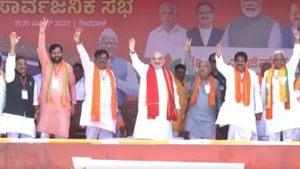 ತೇರದಾಳದಲ್ಲಿ ಅಮಿತ್‌ ಶಾ ಬಹಿರಂಗ ಸಭೆ: ನೇಕಾರ ಮತದಾರರನ್ನುಸೆಳೆಯಲು ಚಾಣಕ್ಯನ ತಂತ್ರ