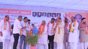 ಬೆಳಗಾವಿ: ಕೃಷ್ಣೆಯ ಮೇಲೆಯೇ ಆಣಿ ಮಾಡಿದ್ದ ಕಾಂಗ್ರೆಸ್‌ ವಚನ ಭ್ರಷ್ಟ ಪಕ್ಷ ಎಂದ ಬೊಮ್ಮಾಯಿ