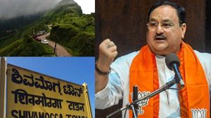  J.P.Nadda: ಕೆಲವೇ ಕ್ಷಣಗಳಲ್ಲಿ ರಾಜ್ಯಕ್ಕೆ ಬಿಜೆಪಿ ರಾಷ್ಟ್ರೀಯ ಅಧ್ಯಕ್ಷ ಜೆ.ಪಿ.ನಡ್ಡಾ ಎಂಟ್ರಿ, ಕಾರ್ಯಕ್ರಮಗಳ ವಿವರ ಇಲ್ಲಿದೆ  