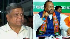  ಜಗದೀಶ್‌ ಶೆಟ್ಟರ್ ಲಿಂಗಾಯತರಿಗೆ ಅನ್ಯಾಯ ಮಾಡಿ ಈಗ ಮುಸ್ಲಿಂ ಟೋಪಿ ಹಾಕಿದ್ದಾರೆ: ಕೆ.ಎಸ್.ಈಶ್ವರಪ್ಪ ವಾಗ್ದಾಳಿ