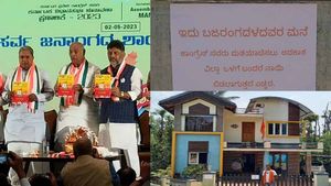 ಕಾಂಗ್ರೆಸ್‌ನವರು ವೋಟ್ ಕೇಳೋಕೆ ಬಂದ್ರೆ ನಾಯಿ ಚೂ ಬಿಡ್ತೀವಿ: ಕಾಫಿನಾಡ ಬಜರಂಗದಳದಿಂದ ಎಚ್ಚರಿಕೆ ಸಂದೇಶ