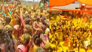  ಭಂಡಾರ ಹೊನ್ನಾಟದ ಸಡಗರದಲ್ಲಿ ಮಿಂದೆದ್ದ ಕಟ್ನೂರಿನ ಜನತೆ, ಮುಗಿಲು ಮುಟ್ಟಿದ ಸಂಭ್ರಮಾಚರಣೆ