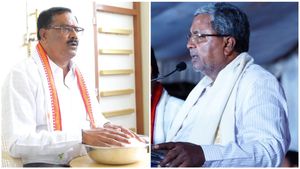 ಕಾಂಗ್ರೆಸ್‌-ಜೆಡಿಎಸ್‌ ಒಳ ಒಪ್ಪಂದ ಆರೋಪ: ಉಪ್ಪು ಹಿಡಿದು ಪ್ರಮಾಣ ಮಾಡಿದ ಮಾವಿನಹಳ್ಳಿ ಸಿದ್ದೇಗೌಡ