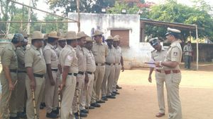 ಚಿಕ್ಕಬಳ್ಳಾಪುರ: ಮತ ಎಣಿಕೆಗೆ ಸಕಲ ಸಿದ್ಧತೆ, ಬಿಗಿ ಪೊಲೀಸ್‌ ಬಂದೋಬಸ್ತ್‌
