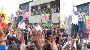  Sudeep Road Show: ಚಾಮರಾಜನಗರದಲ್ಲಿ ವಿ.ಸೋಮಣ್ಣ ಪರ ನಟ ಕಿಚ್ಚ ಸುದೀಪ್‌ ರೋಡ್‌ ಶೋ: ಕಿಕ್ಕಿರಿದು ಸೇರಿದ ಅಭಿಮಾನಿಗಳು