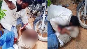 ಚಿಂತಾಮಣಿ: ಪತ್ನಿಯೊಂದಿಗೆ ಸಂಬಂಧ ಆರೋಪದಲ್ಲಿ ಸ್ನೇಹಿತನ ಕತ್ತು ಸೀಳಿ, ರಕ್ತ ಕುಡಿದ ಪತಿಯ ಬಂಧನ
