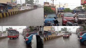  Monsoon Rain: ಚಾಮರಾಜನಗರ ಜಿಲ್ಲೆಯ ಹಲವೆಡೆ ಭಾರೀ ಮಳೆ, ಅನ್ನದಾತನ ಮುಖದಲ್ಲಿ ಮಂದಹಾಸ