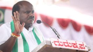 ಕಾಂಗ್ರೆಸ್ ಅಧಿಕಾರಕ್ಕೆ ಬಂದಾಗ ರಾಜ್ಯದಲ್ಲಿ ಬರ, ಜನ ಸಿದ್ಧರಾಗಬೇಕು-ಕುಮಾರಸ್ವಾಮಿ