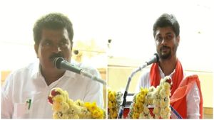 ಡಿಕೆಶಿ ಸಿಎಂ ಆಗುವಂತೆ ಆಶೀರ್ವದಿಸಿ, ವಿನಯ್ ಗುರೂಜಿಗೆ ಶಾಸಕ ತಮ್ಮಯ್ಯ ಮನವಿ 