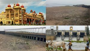  ಬರಿದಾಗುತ್ತಿದೆ KRS ಜಲಾಶಯ: 20 ದಿನದಲ್ಲಿ ಮಳೆ ಬಾರದಿದ್ದರೆ ಮೈಸೂರು ಜಿಲ್ಲೆಯಲ್ಲಿ ಜಲಕ್ಷಾಮ
