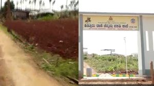  ನಂದೀಪುರ: ಸರ್ಕಾರಿ ಶಾಲೆಯ ರಸ್ತೆಗೆ ಅಡ್ಡಲಾಗಿ ತಂತಿ ಬೇಲಿ ಹಾಕಿದ ಜಮೀನು ಮಾಲೀಕ, ವಿದ್ಯಾರ್ಥಿಗಳ ಪರದಾಟ