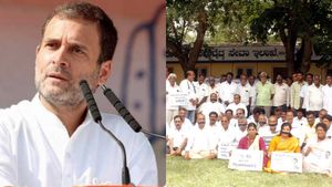  ರಾಹುಲ್‌ ಗಾಂಧಿ ಸಂಸತ್‌ ಸ್ಥಾನ ಅನರ್ಹತೆ ಖಂಡಿಸಿ ಚಾಮರಾಜನಗರದಲ್ಲಿ ಕಾಂಗ್ರೆಸ್‌ನಿಂದ ಮೌನ ಪ್ರತಿಭಟನೆ