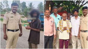 ಮಂಡ್ಯ: ಮಾನಸಿಕ ಅಸ್ವಸ್ಥನಿಗೆ ಹೊಸ ರೂಪ ಕೊಟ್ಟ ಕೆ.ಎಂ.ದೊಡ್ಡಿ ಪೊಲೀಸರು