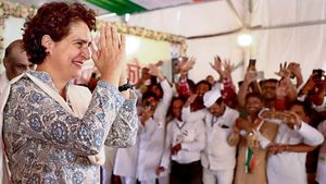 ಮಧ್ಯಪ್ರದೇಶ ಚುನಾವಣೆ: ರಾಜ್ಯದಲ್ಲಿ ಬೃಹತ್ ಬದಲಾವಣೆಯ ಅಲೆ ಕಾಣಿಸಿಕೊಂಡಿದೆ ಎಂದ ಕಾಂಗ್ರೆಸ್ ನಾಯಕಿ ಪ್ರಿಯಾಂಕಾ ಗಾಂಧಿ